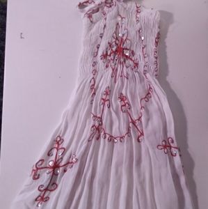 Gorgeous White and Red dress